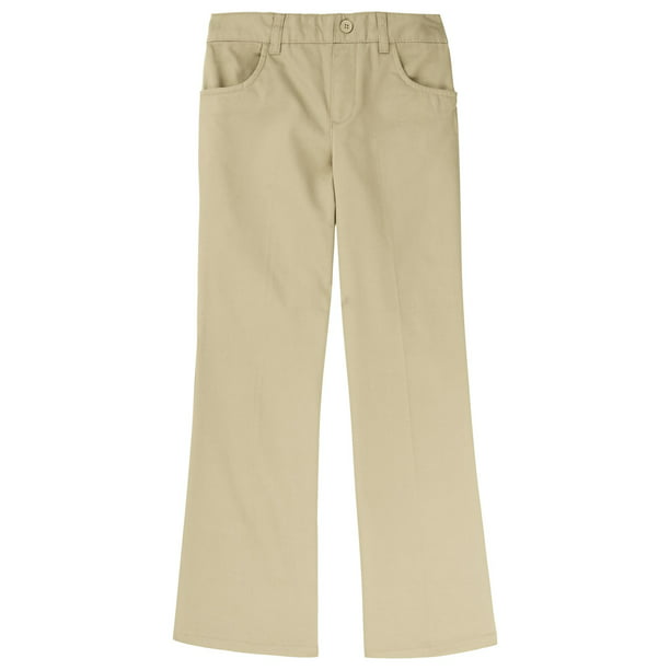 French Toast Girls Pull-On Twill Pant